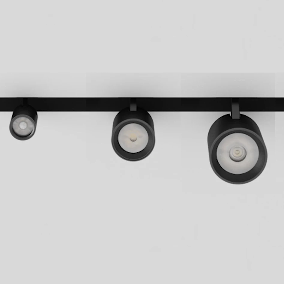 new design 48v magnetic track light aluminum led magnet track for low voltage track lighting