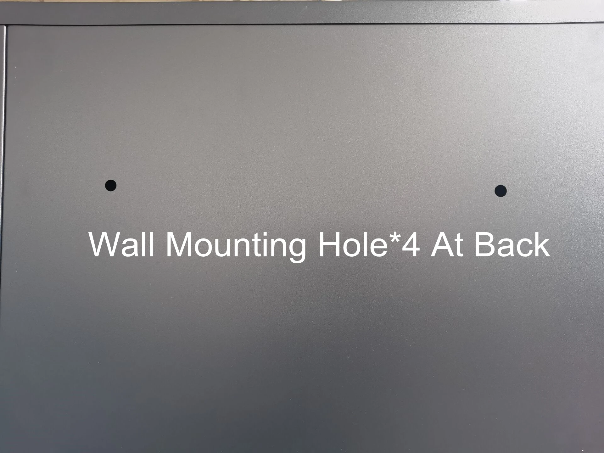 UAE Mailbox Large Parcel Drop Box Black Color Anti Theft Parcel Box Wall Mount Parcel Box Outdoor