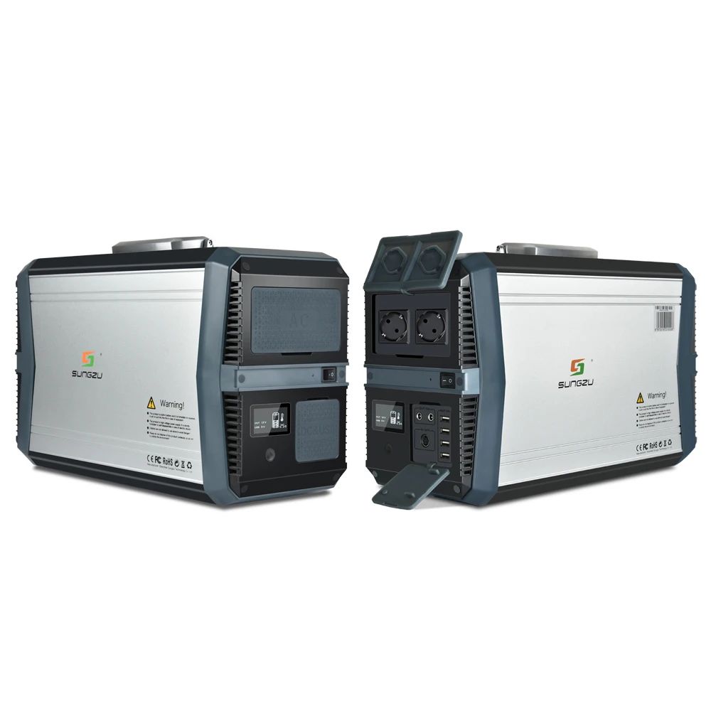 Works  Brilliantly  Camping Product  1000W Mini Sun Power Generator  273000mAh  Solar Cell Phone  and  Induction Cooker Charger