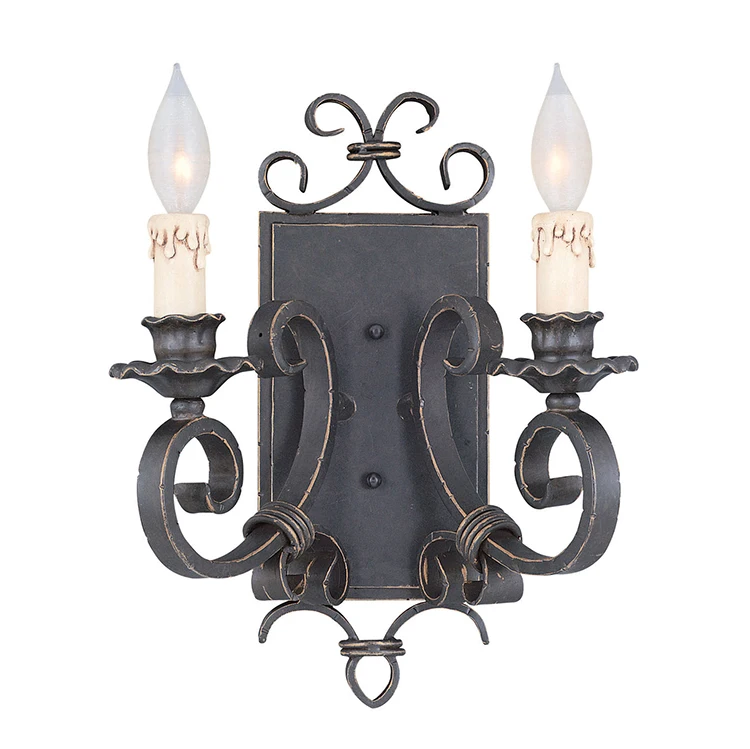 American Rustic Lamps Retro Bronze Chandelier Wrought Iron Chandelier Vintage Antique Gothic Hotel Chandelier Dining Candle bar
