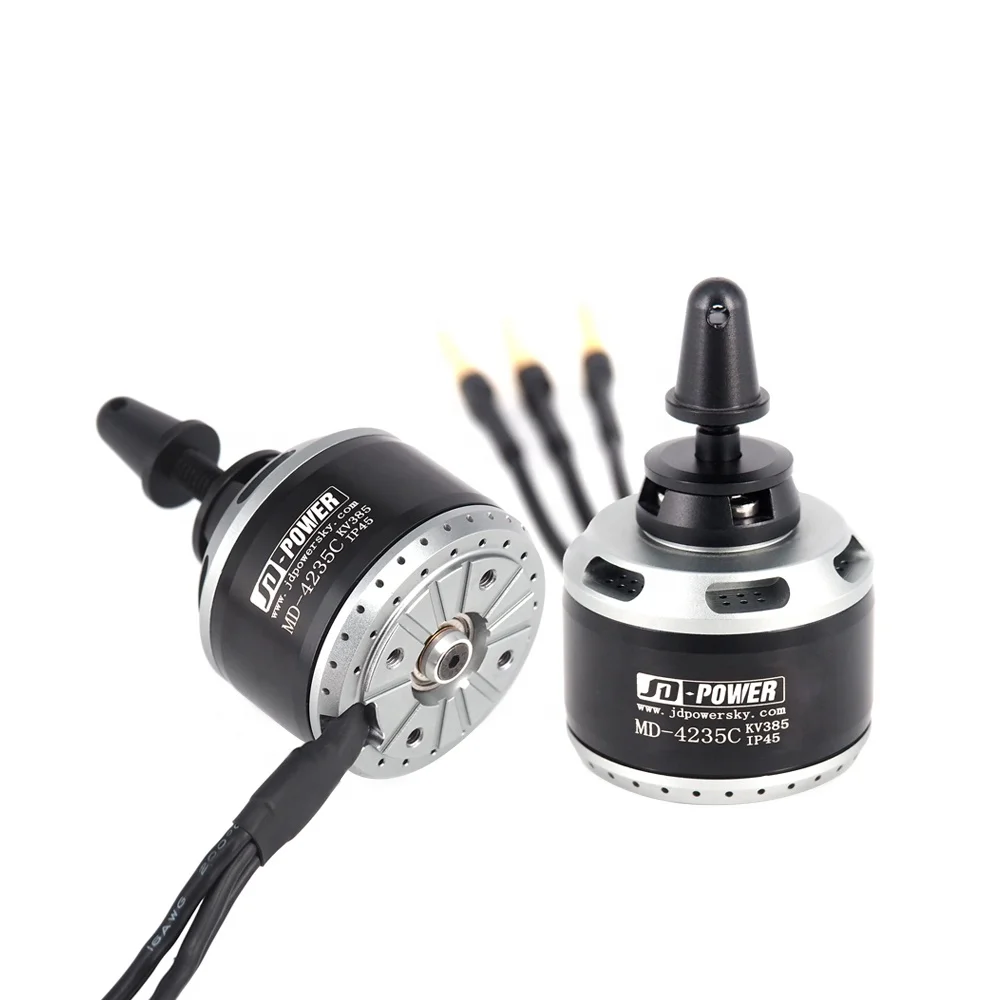 High quality JD-power MD-4235C 12v bldc motor for multirotor quadcopter drone with IP 45 protection grade