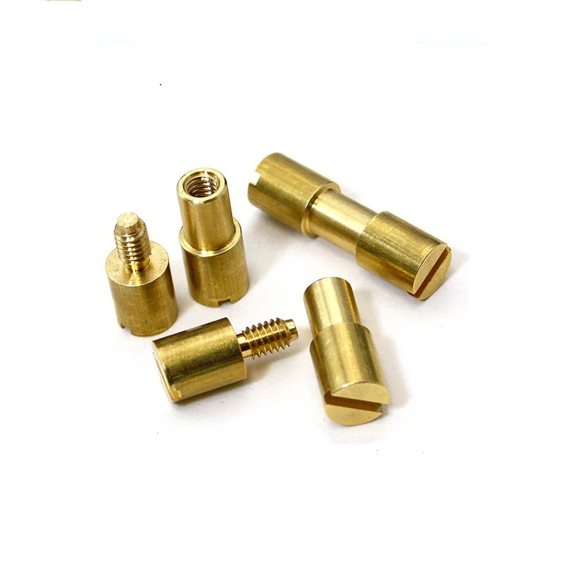 china factory non standard best quality brass threaded fasteners