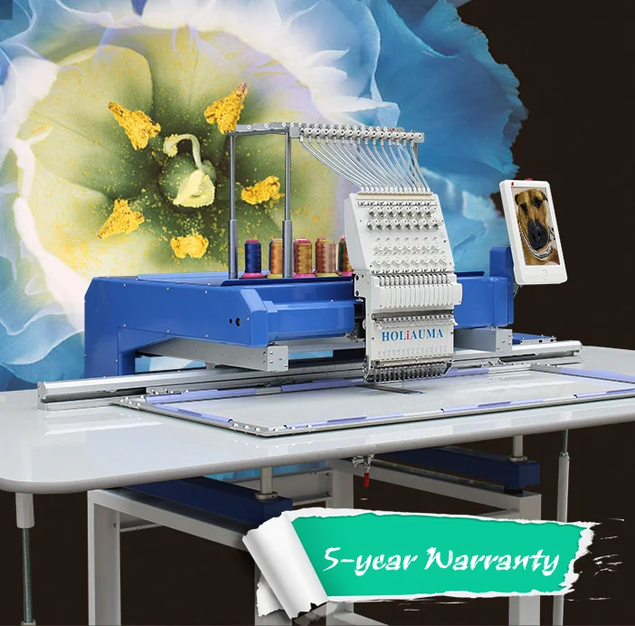 automatic sewing Embroidery Machine China Single Head Computerized Embroidery Machine accessories large pr1055x 15 needle home