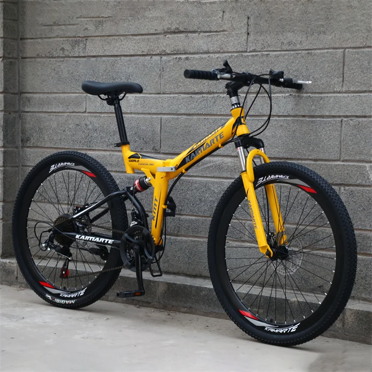 2025 NEW NT 20 Inches Double Children Bicycle Aluminum Alloy Foldable Chlidrens Mountain Bike Easy To Install Bike