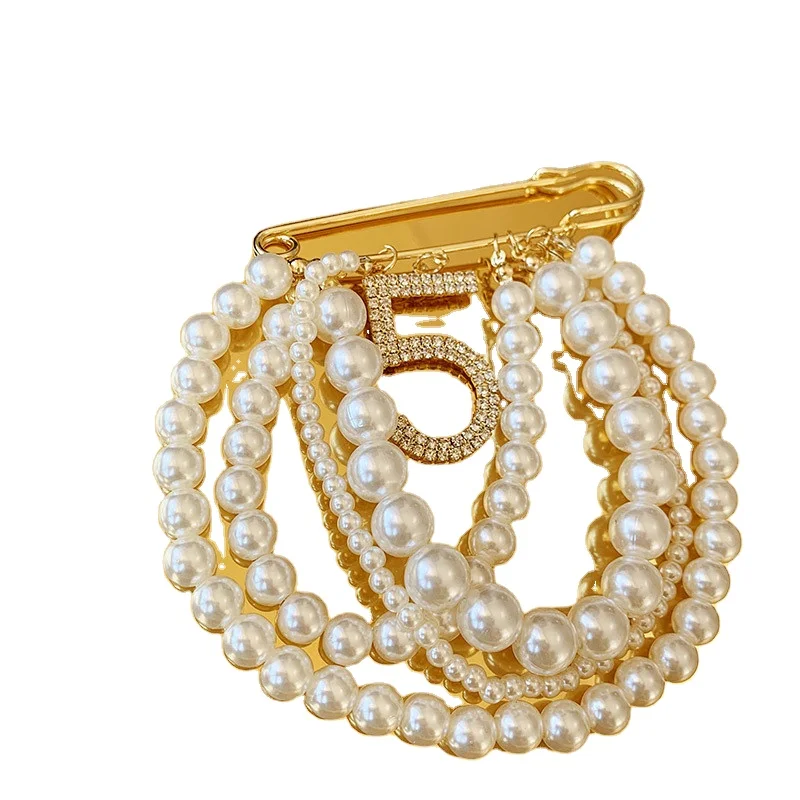 Fashion Luxury Brand Name Jewelry Designer Broaches Pin Brooch