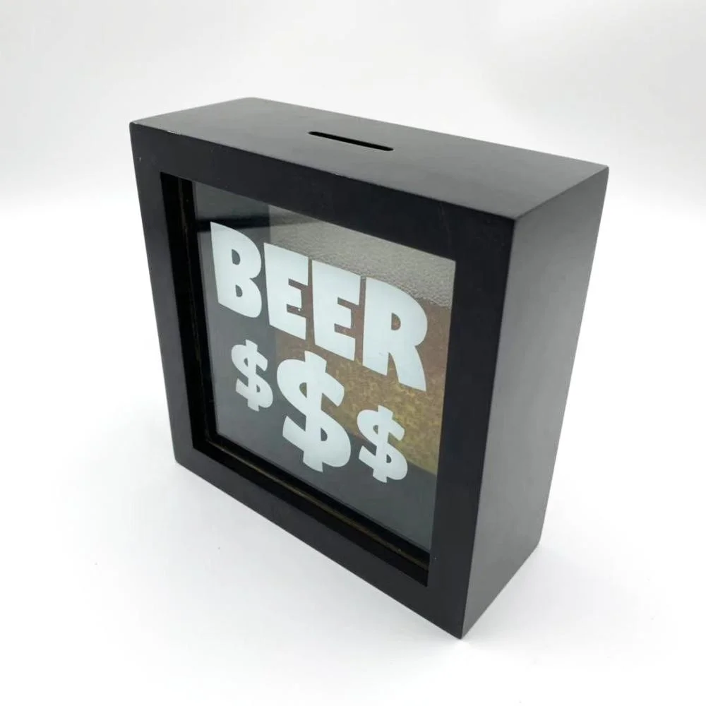 2019 Тень коробка оптовая продажа для детей квадратная деревянная коробка для денег фоторамка