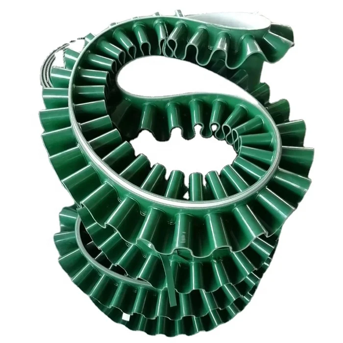 Manufacturers Provide High Quality Flat Transmission Belt Green PVC Conveyor Belt