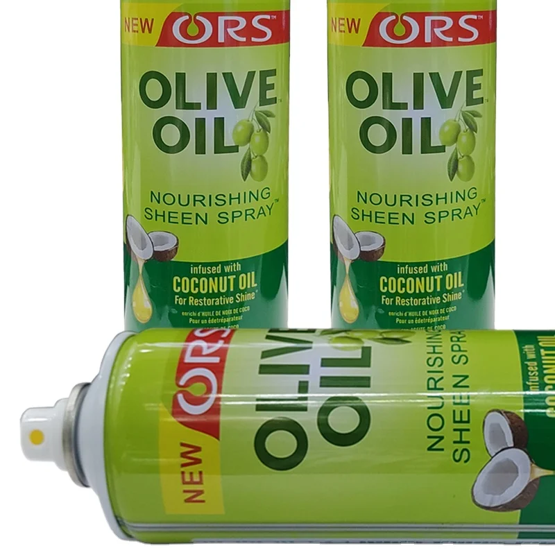 Salon beauty hair products barbershop professional natural hair beauty nourishing sheen coconut oil spray