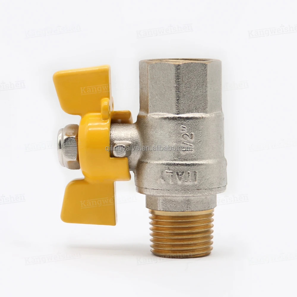 Caleffi italy design gas control 1/2 inch BSPT PN25 heavy duty solar brass ball valve for heater
