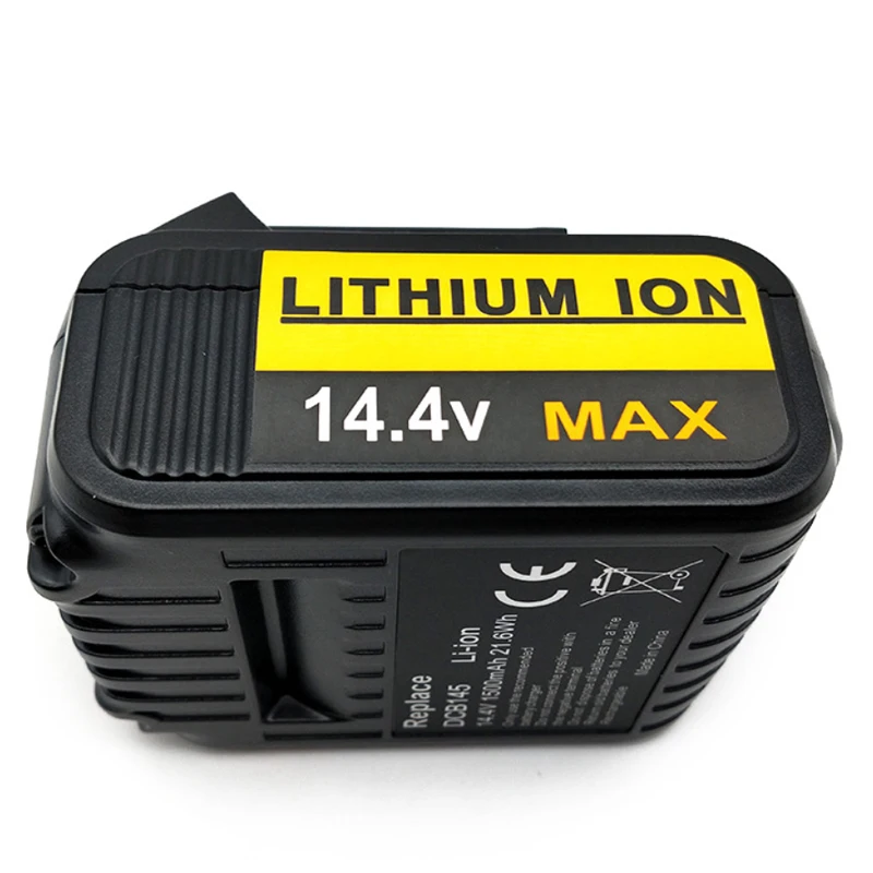 14.4V 4.0Ah Li-Ion Power Tool Replacement Cordless drill Battery for Dewalts DCB140  DCB141DCB142 DCB141-XJ
