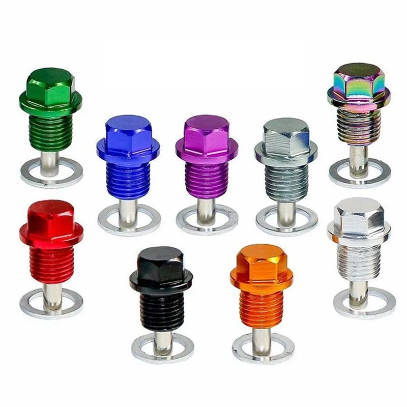 Yamaha FZ FJ MT KTM magnetic oil drain sump plug bolt