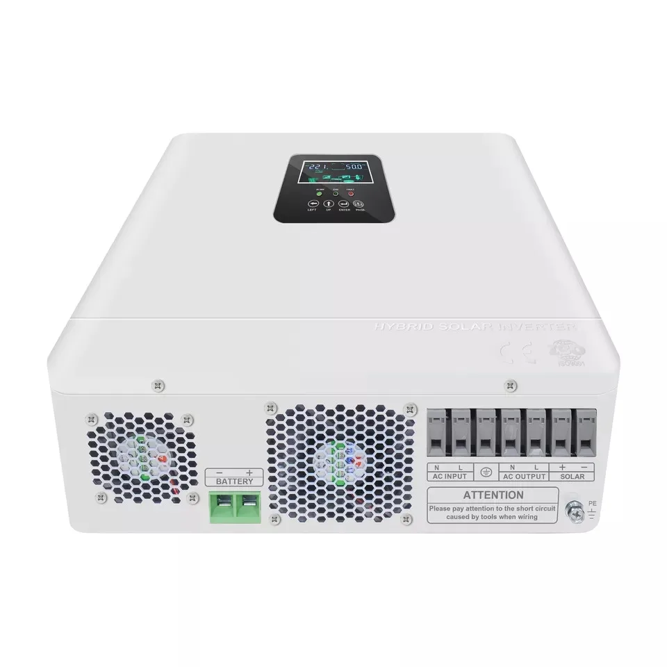 High Frequency 1000w 220 12V 24V MPPT 60A Controller APP optional Work Without Battery Hybrid Solar Inverter charger