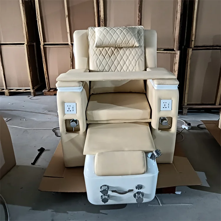 Siman 2024 Professional 110/220V Black Silver Pink Hand And Foot Beauty Nail Salon Pedicure Chair With Kneading Massage For Sale