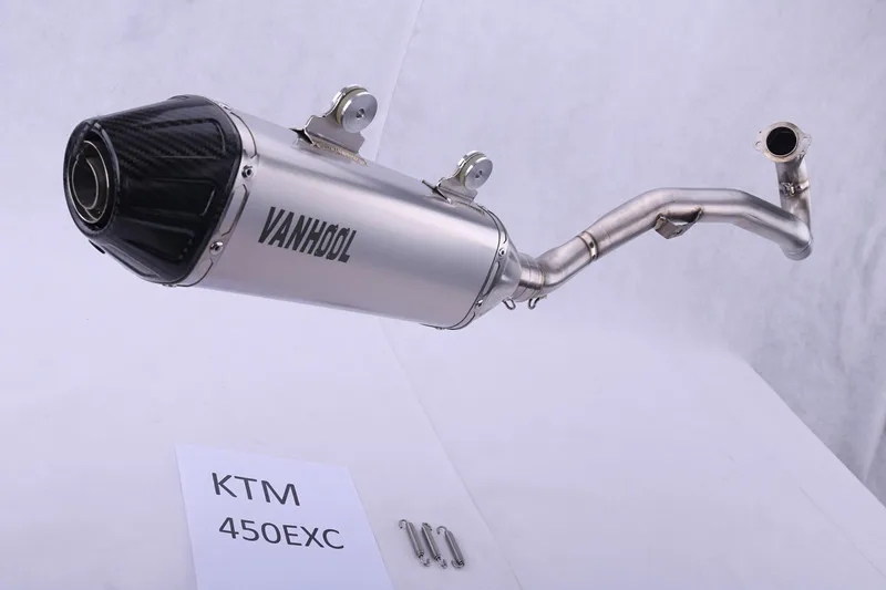 KTM450 EXC Motorcycle Complete Titanium Performance Exhaust System