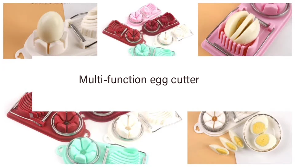 Multi-Functional Egg cutter Egg Slicer Fancy Sectioning Eggs Kitchen Tools And Gadgets Home