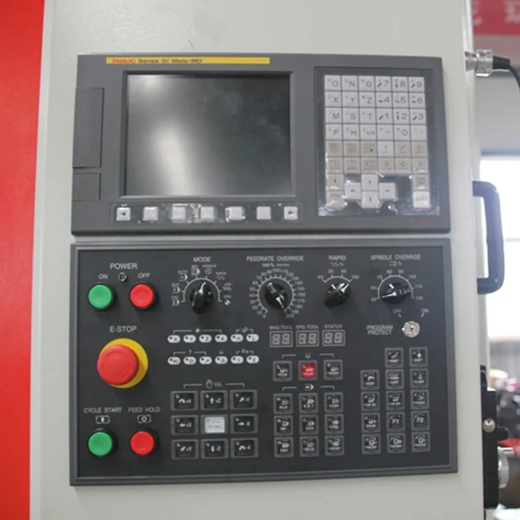3 axis 4 axis small Fanuc vertical cnc milling machine for sale