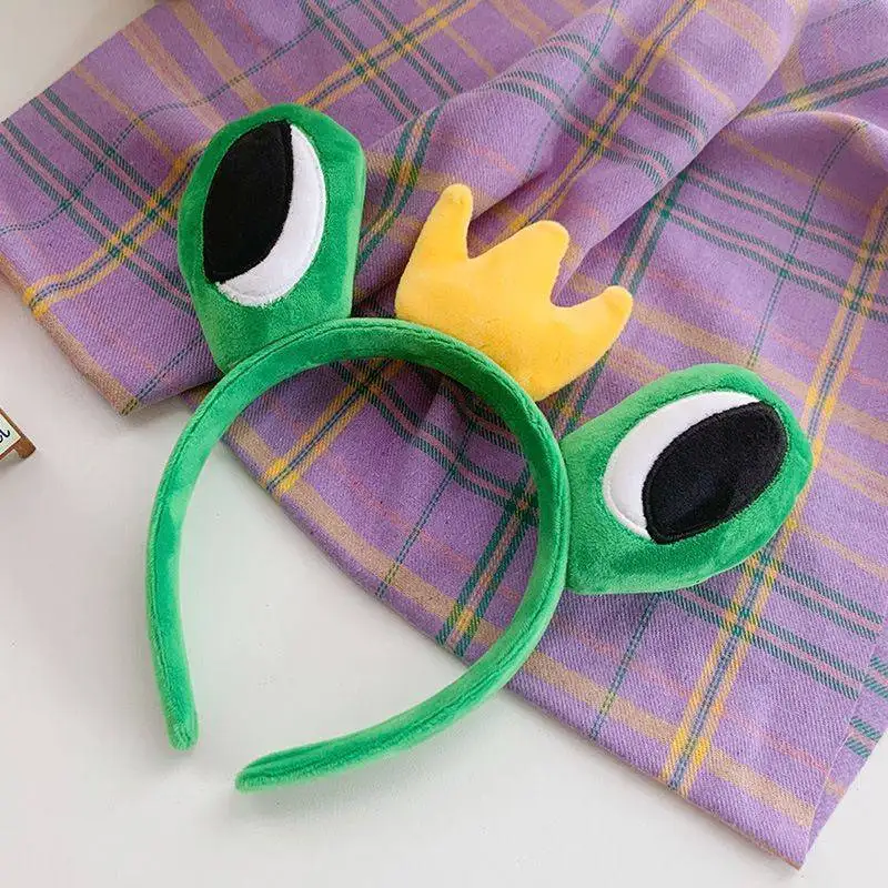 Funny Frog Makeup Headband Wide-brimmed Elastic Hairbands Cute Girls Hair Bands Women Hair Accessories Girls Hairband