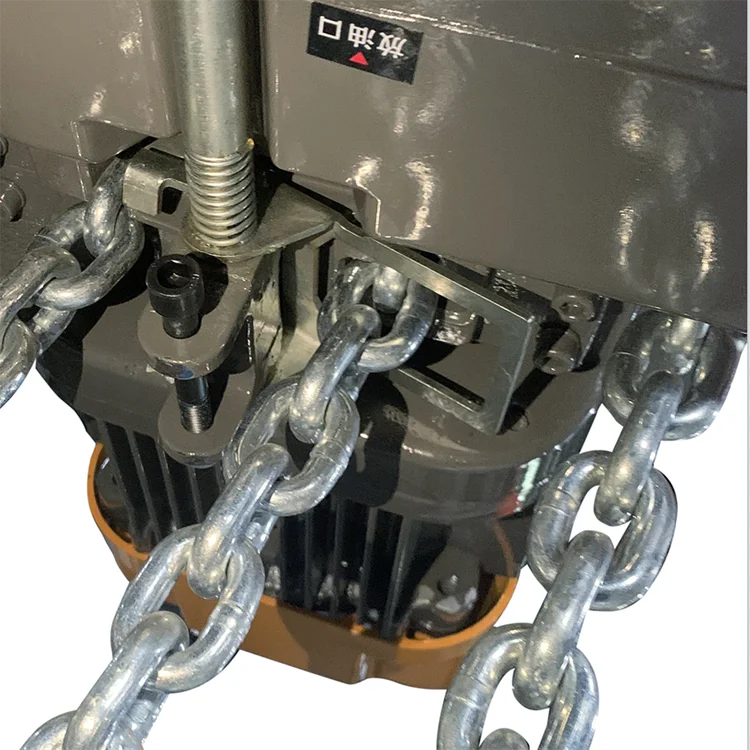 KDH chain top sale running type double speed 1ton electric chain hoist with trolley