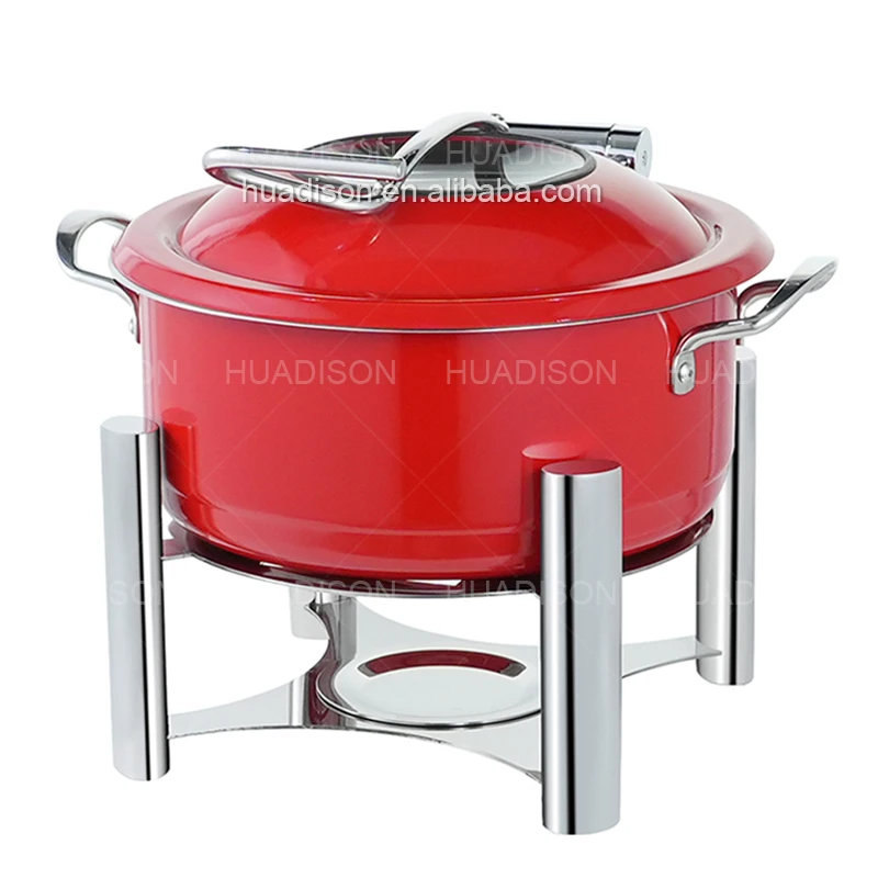 Huadison Catering Equipment Chaffing Dishes Buffet Catering Stainless Steel Electric Chaffing Dish Buffet Set