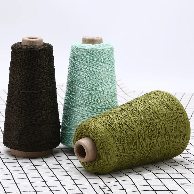 Factory Wholesale Combed Cotton Blended Yarn 100% Cotton Thread Cone Hand Sewing Thread