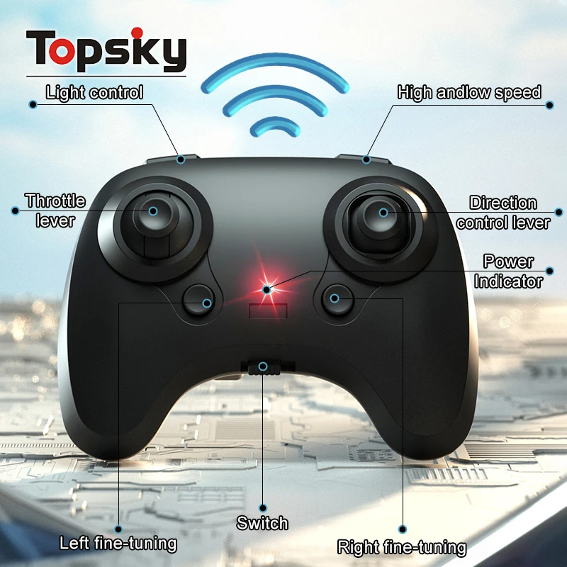 High Quality 2.4Ghz 2.5 Channel Foam EPP RC Model Plane With Light Foam Electric Remote Control Fighter Airplane Glider Toys