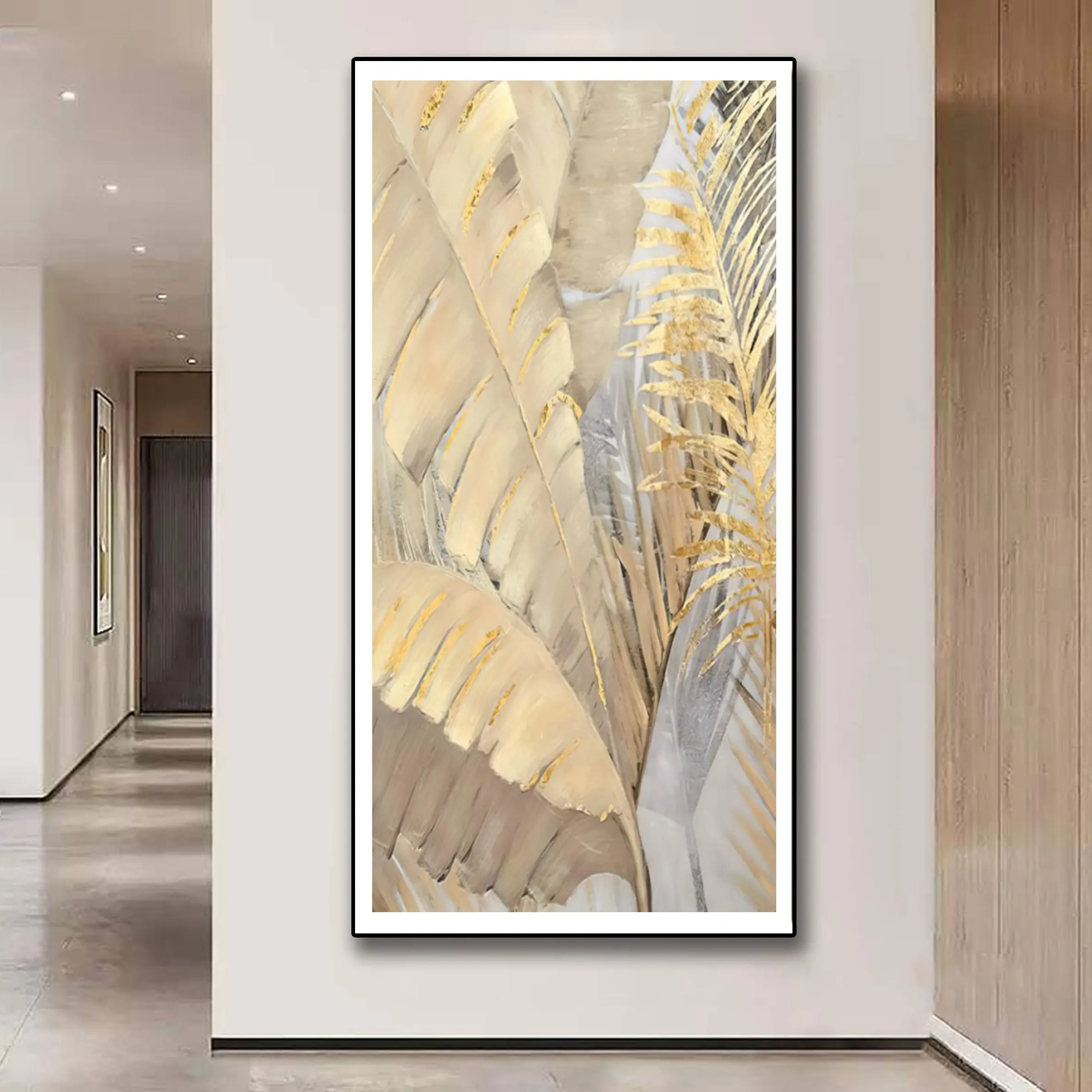 Guanjun Living Room Decor Flowers Paintings Still Life Artwork Design Hand Oil Canvas Painting Wall Arts