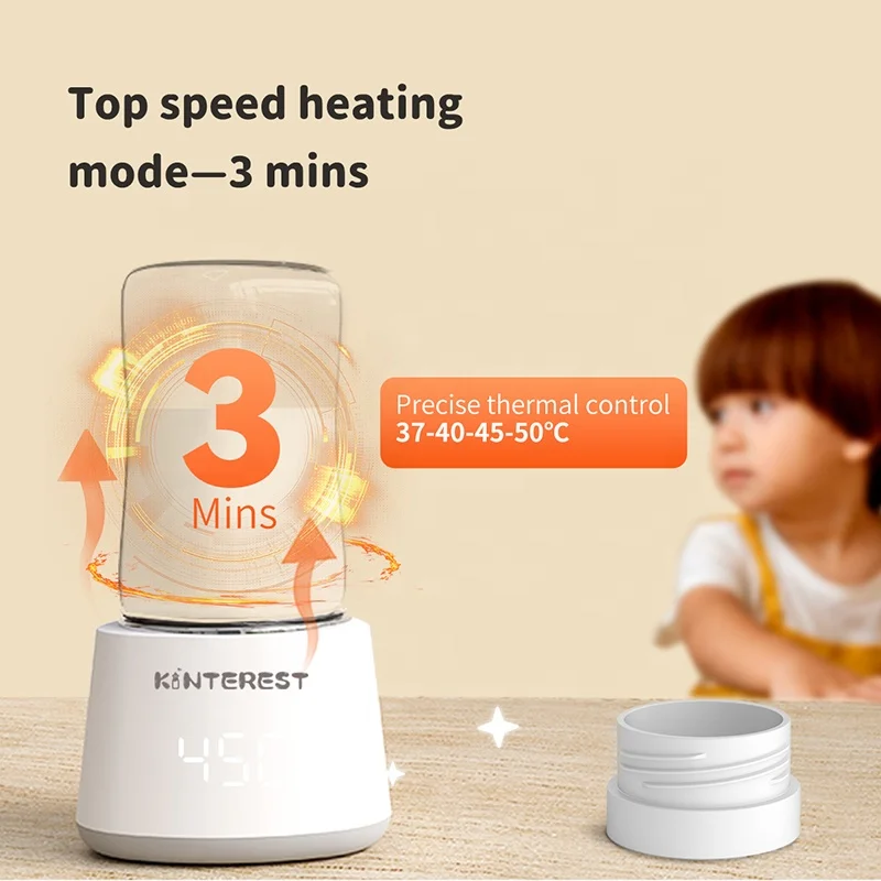 Baby products and accessories Custom LOGO Wholesale price electric portable baby Milk bottle milk warmer with great price