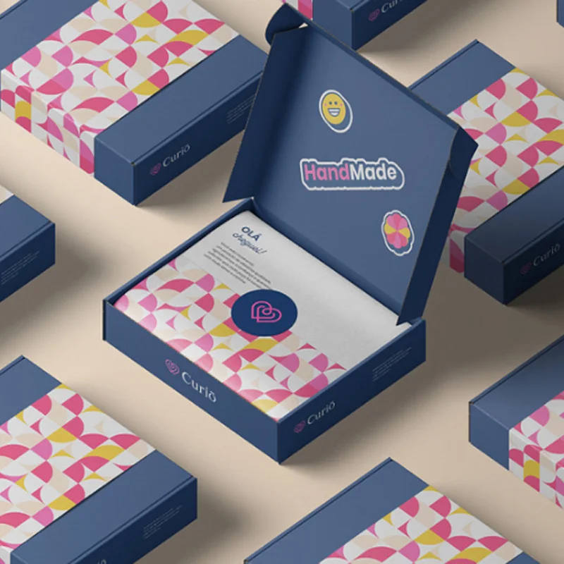 factory custom size logo pillow mailing packaging box paper cardboard folding gift carton