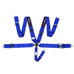 EDDYSTAR SFI Certified 3 inch 5 points camlock racing harness customized color racing seat belt