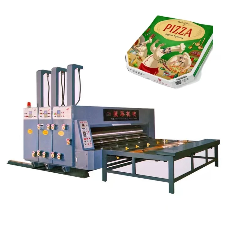 ZHENHUA YSF-C Chain Feeding R Die Cutter/Carton Box Packing Corrugated Cardboard Rotary Die Cutting Machine