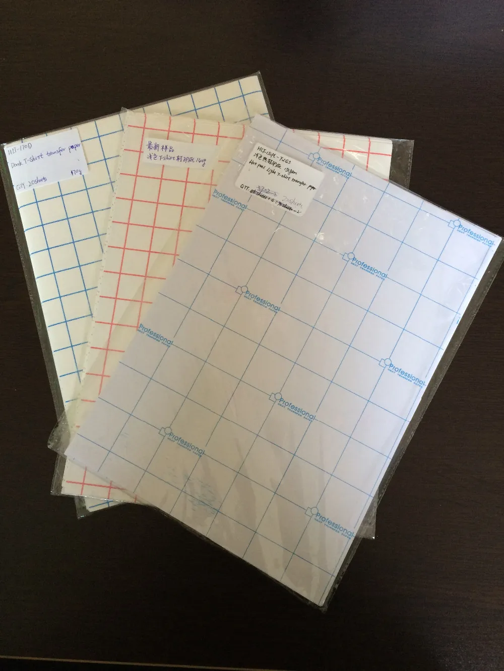 light  and dark soft hand feeling inkjet  heat transfer paper A3  A4  A5 heat transfer paper