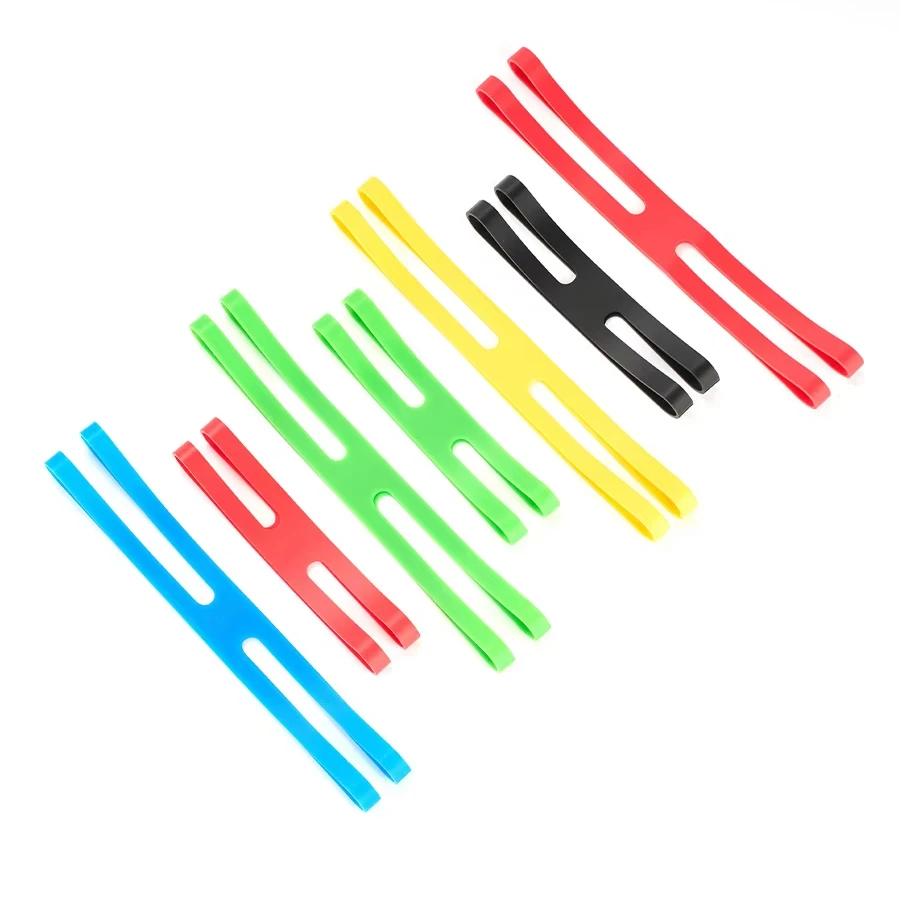 H-Band Silicone Rubber Bands, Elastic Rubber Wrapping Bands for Cookware Book, Multipurpose and Reusable Rubber Band