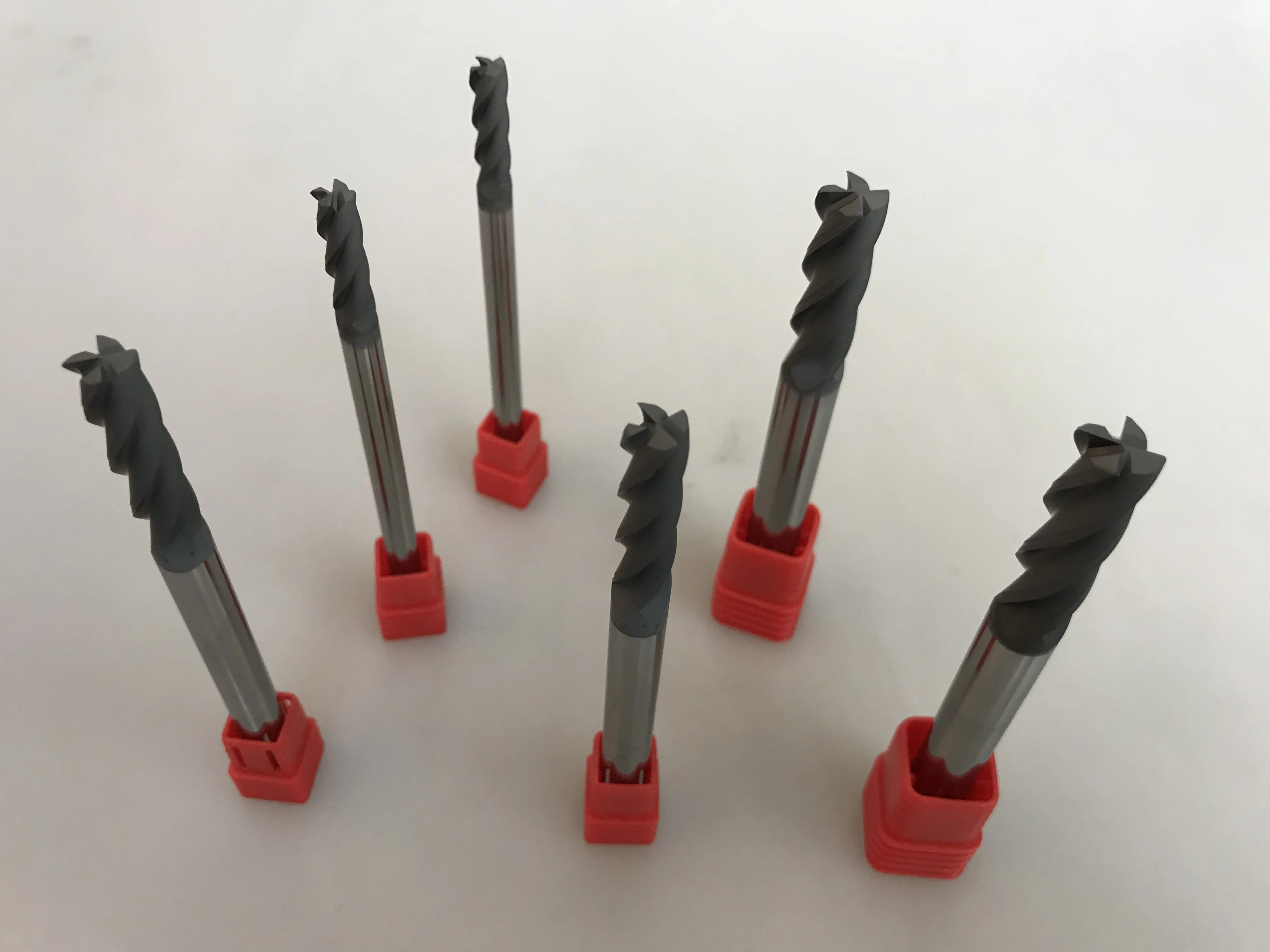 CVD Diamond coating Endmills cutting tools  for graphite/carbon fiber composite material
