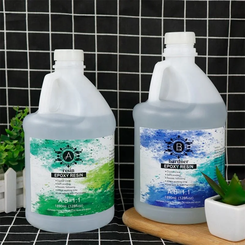 Epoxy Resin In Korea Coquillage Pour Resin Battery Sealant And Hardener Wall Art Primer Marine Gallon Glue