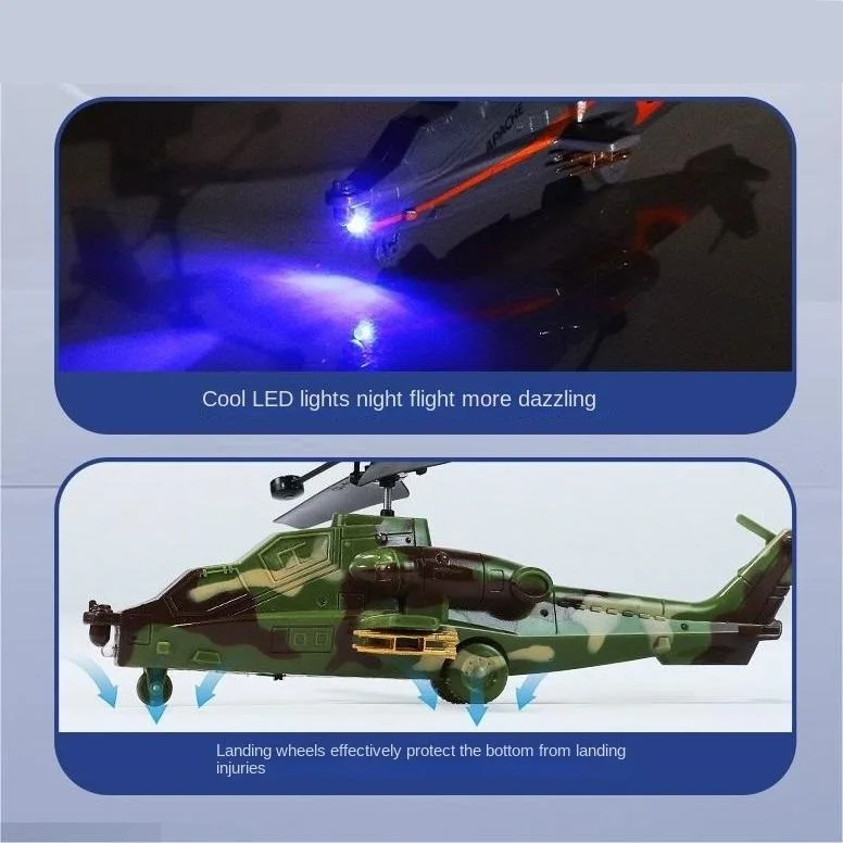 AiJH Electric Charging RC Helicopter Gesture Sensing Flying Toys Hand Induction Helicopter For Children
