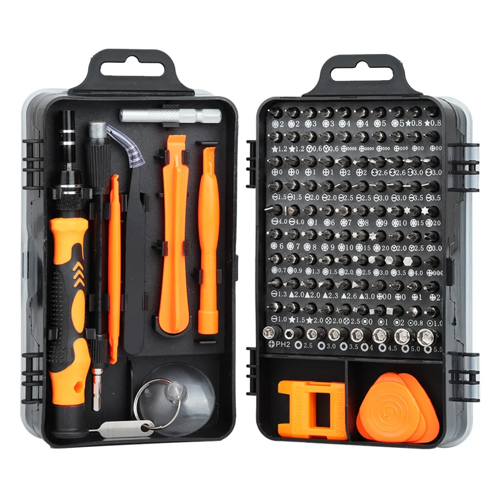 115 In 1multifunctional Screwdriver Set Computer Pc Mobile Phone Equipment Repair r Insulation Manual Household Tools