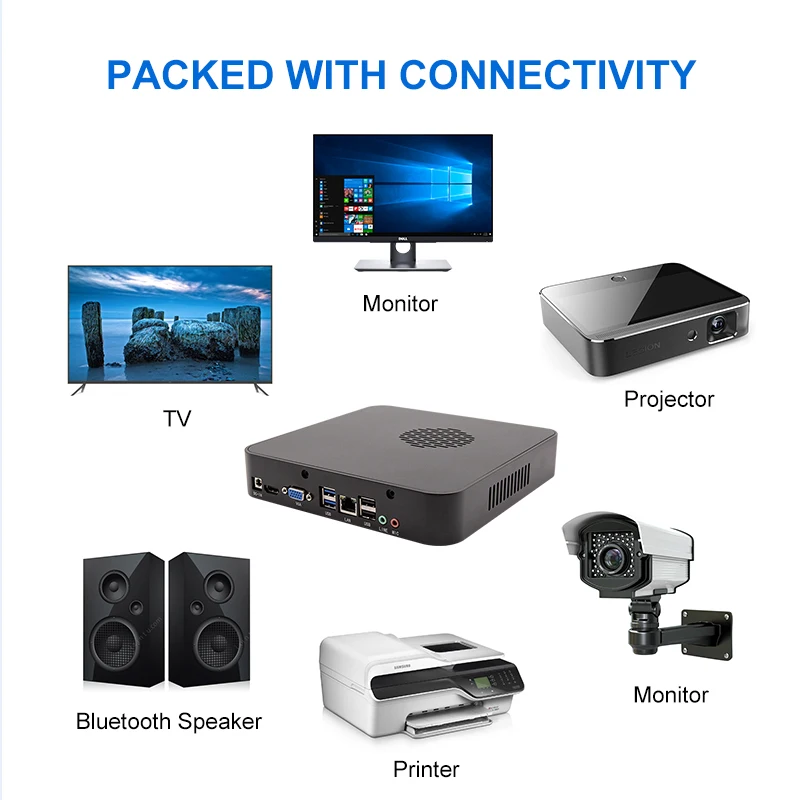 i5-3210M 4g 128g touch screen computer mini gaming pc windows10 mini pc