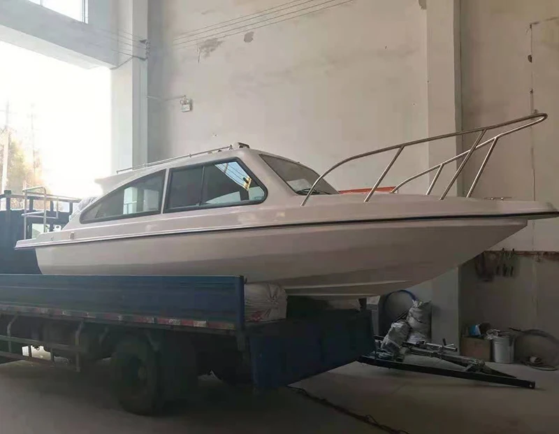 Недорогая рыболовная лодка из стекловолокна 19f/5 8 м с открытым дном и скоростью корпуса индивидуальная скоростная ФАП роскошная яхта на 6