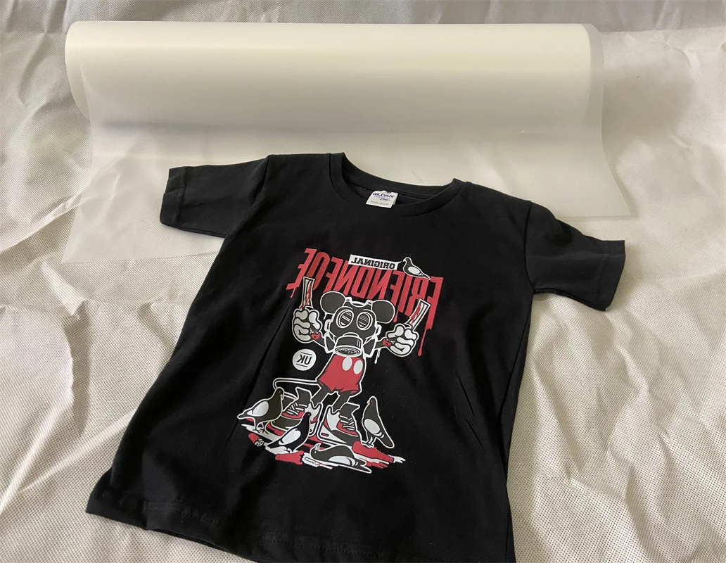 60cm*100m/30cm*100m hotpeel/cold peel DTF film/dtf white ink