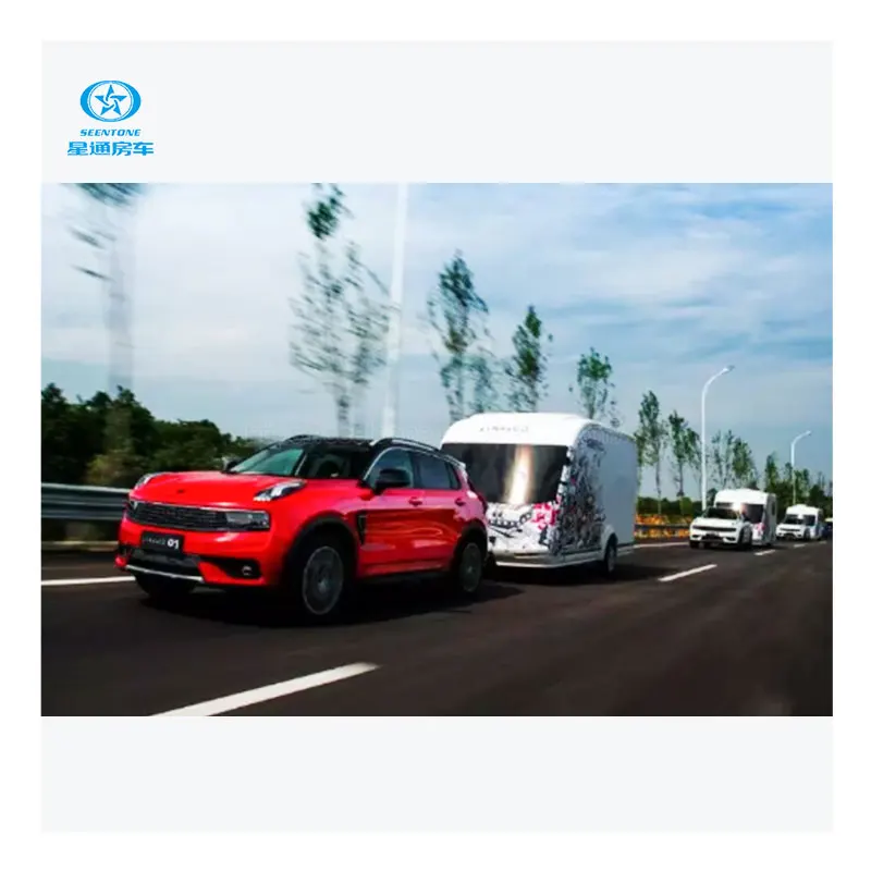 Горячая Распродажа мини rv Контейнерный Прицеп внедорожный караван Кемпинг Дом туристический