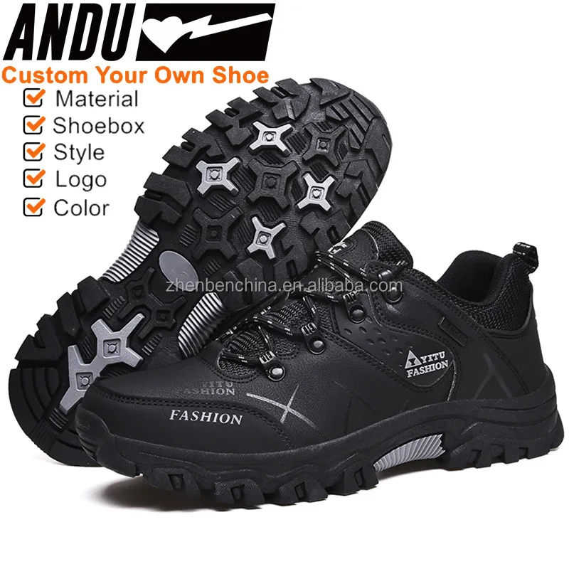 High Quality Men Hiking Shoes Autumn Winter Outdoor Men Sport Trekking Mountain Boots Waterproof Climbing Athletic Shoes Men