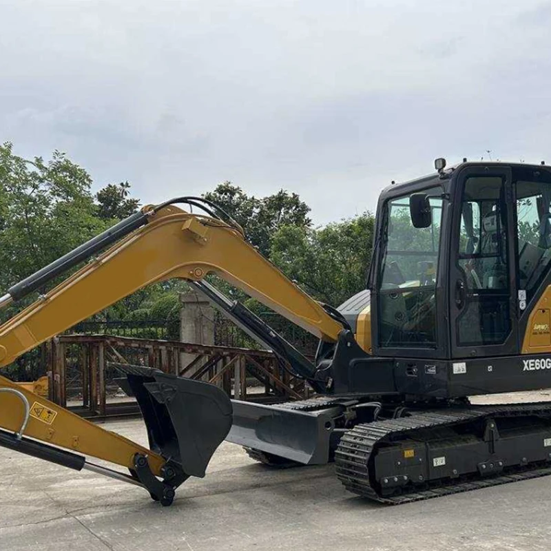 XE60GA Popular Chinese Brand 6Ton Mini Digger XE60GA With Yanmar Engine Mini Hydraulic Crawler Excavator Xuzhou 6Ton Excavator