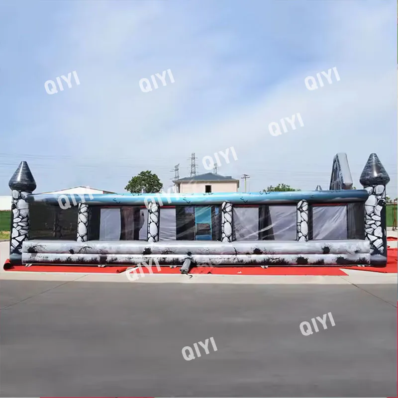 Inflatable Haunted House Popular Halloween inflatable maze High Quality Horror Maze Game For Sale