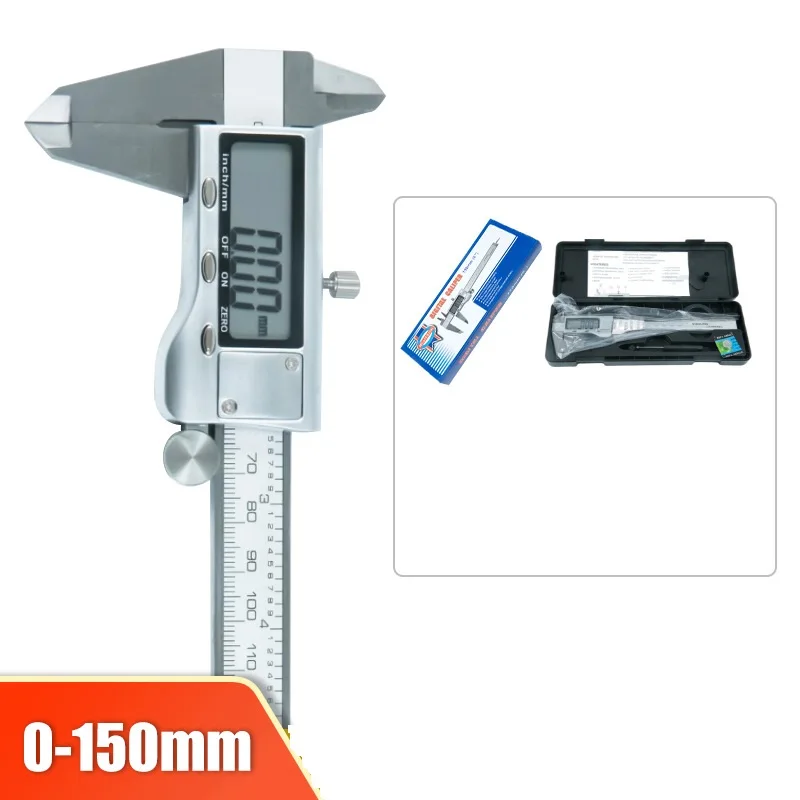 Mesure Electronic Ruler Stainless Steel Ruler Digital Tape Measure Lcd Display Digital Caliper digital vernier caliper