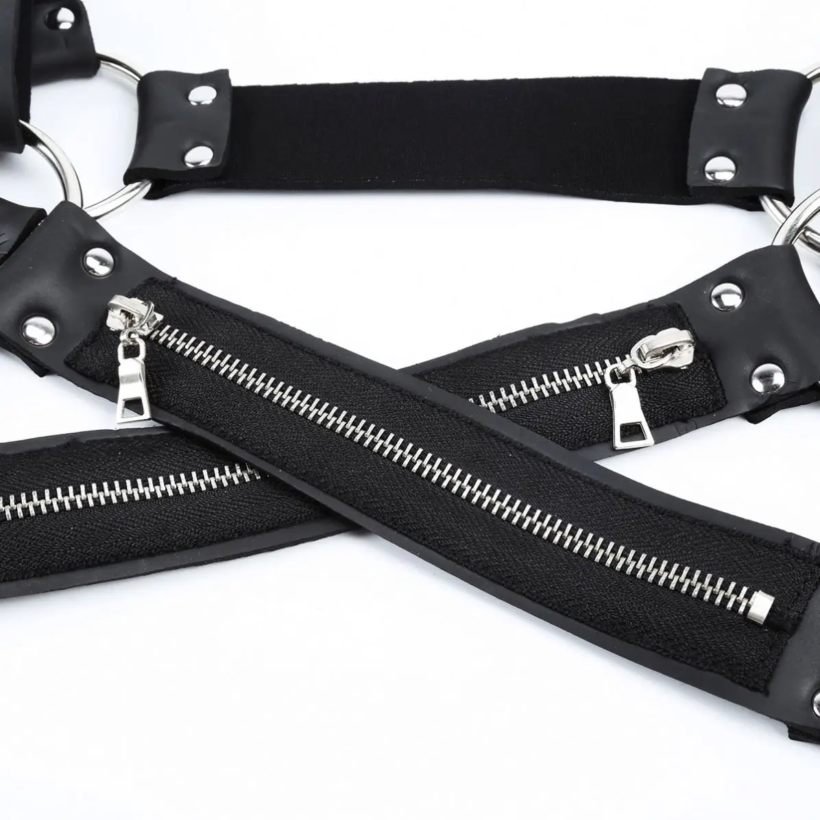 Wholesale sm bondage clothes fetish sexy leather latex clothes sex toys for couples adult bondage gear fetish