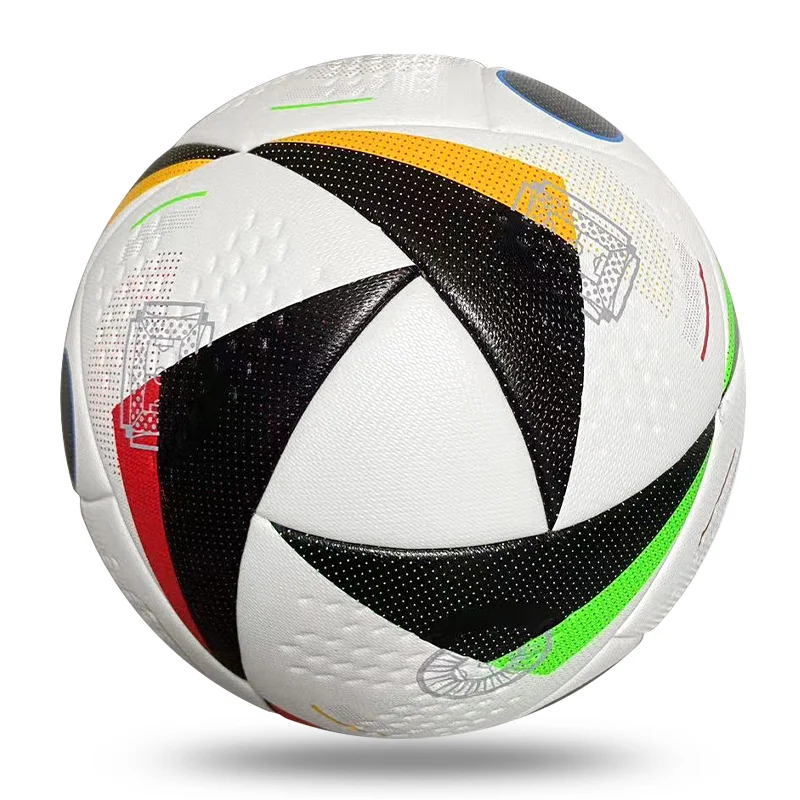 Aolan Multicolor PU Match and Training  Team Football Free Custom Logo  Futbol Soccer Ball