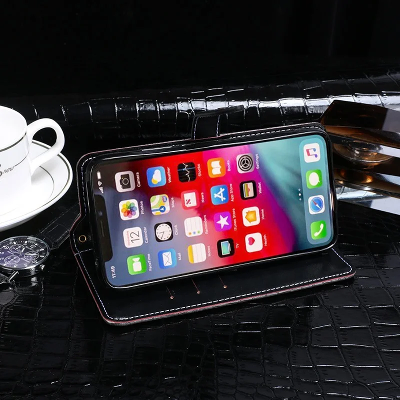High Quality leather case for iphone 11 back cover case for iphone 11 pro for iphone 11 pro max flip phone case