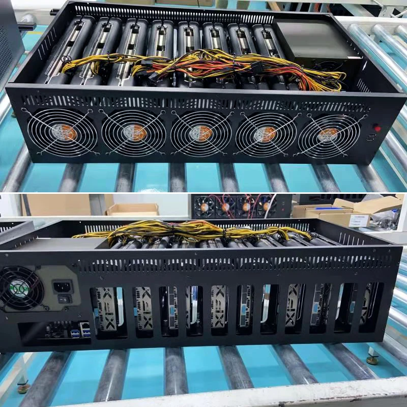 Высокоэффективная графическая карта для майнинга GPU 8 RX580 8GB 220MH/s ETH Mining