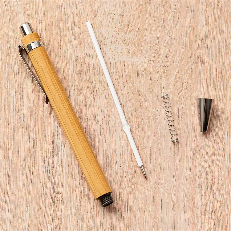 Cheap Price Eco Friendly Bamboo Custom With Logo wooden pen case wooden pen Wood Bamboo Pen