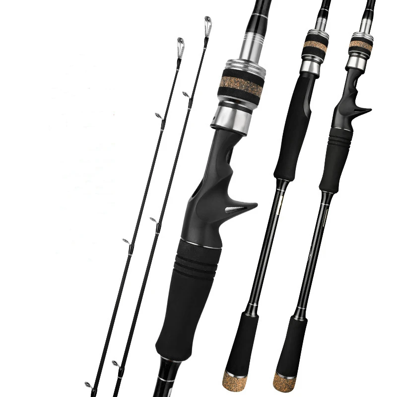 High quality carbon fiber 2.1 to 3.0 meters lightweight lure spinning rod casting fishing rod